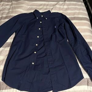 Men’s 100% Cotton Slim Fit Small casual button down